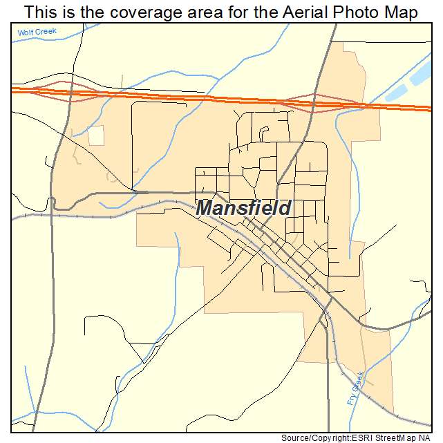 Mansfield, MO location map 