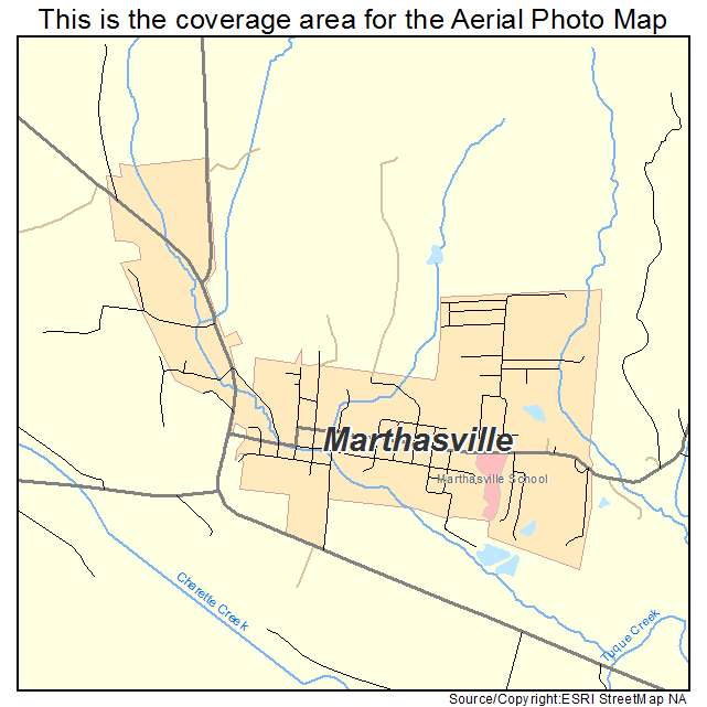 Marthasville, MO location map 