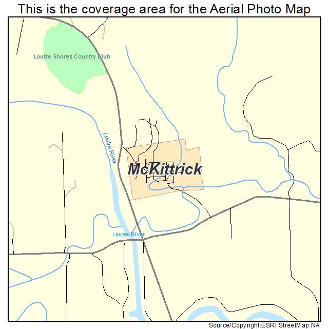 McKittrick, MO location map 