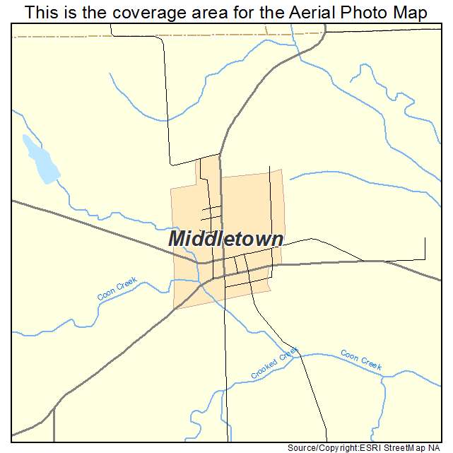 Middletown, MO location map 