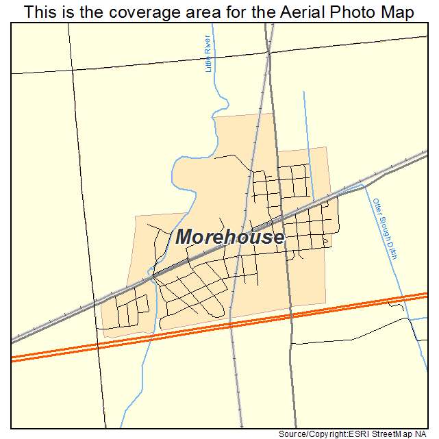 Morehouse, MO location map 