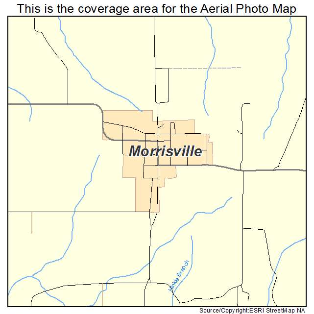 Morrisville, MO location map 