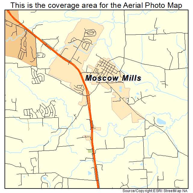 Moscow Mills, MO location map 