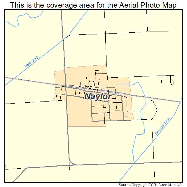 Naylor, MO location map 