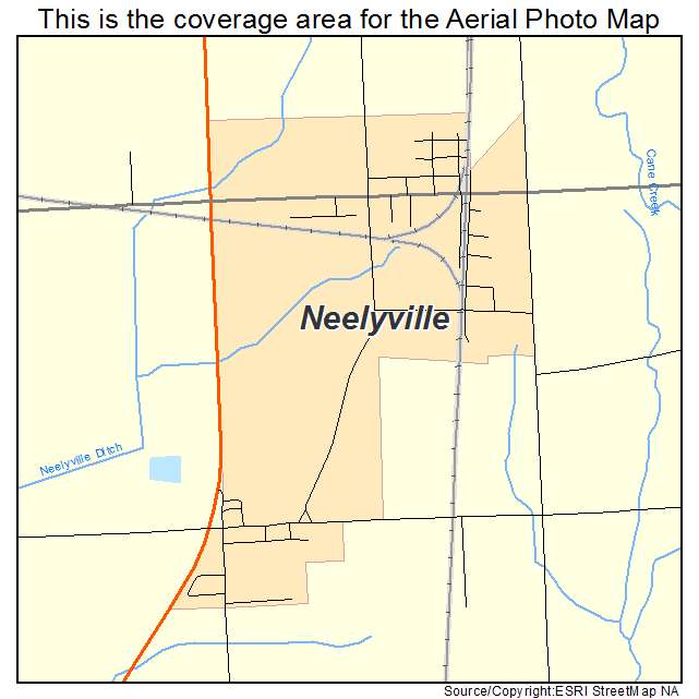 Neelyville, MO location map 