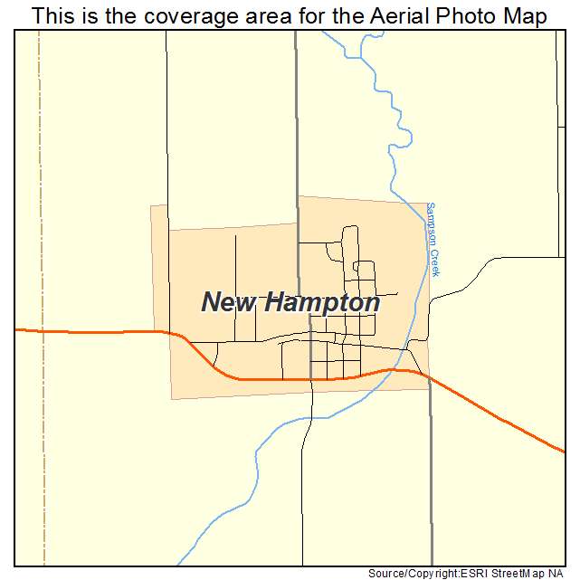 New Hampton, MO location map 