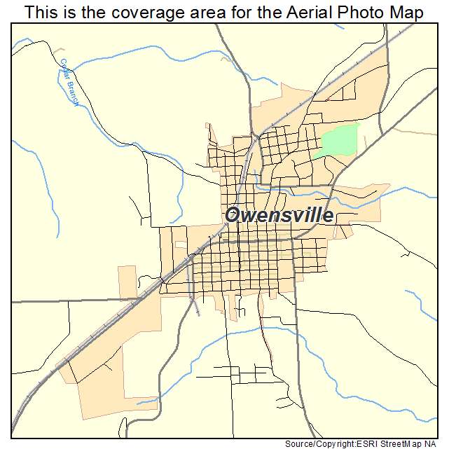 Owensville, MO location map 
