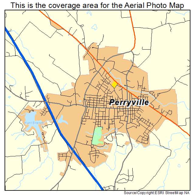 Perryville, MO location map 