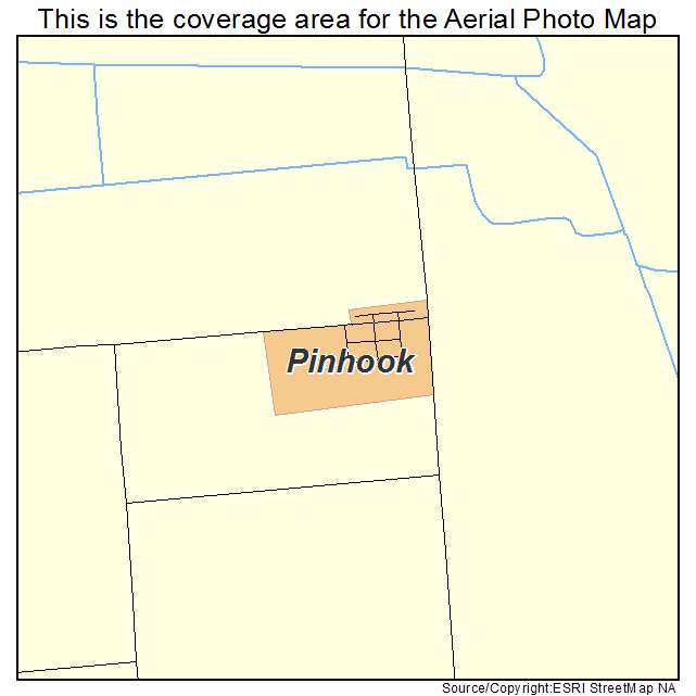 Pinhook, MO location map 