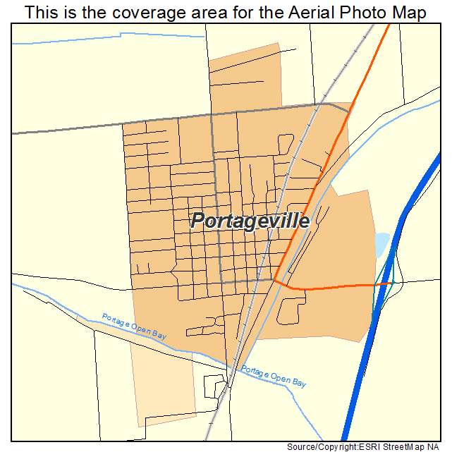 Portageville, MO location map 