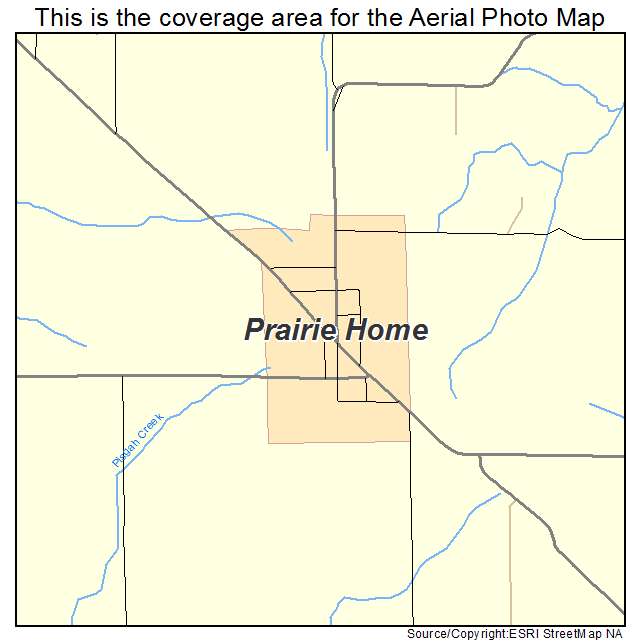 Prairie Home, MO location map 