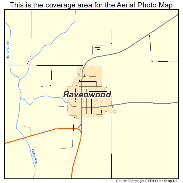 Ravenwood, MO location map 
