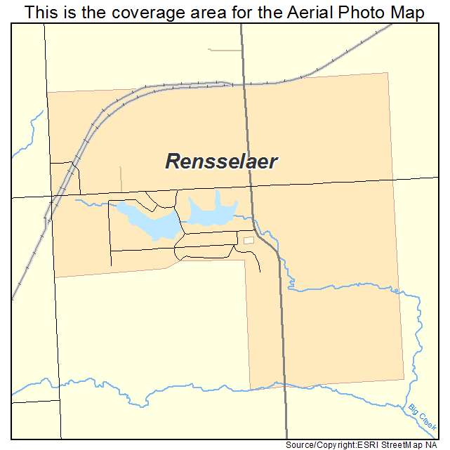 Rensselaer, MO location map 