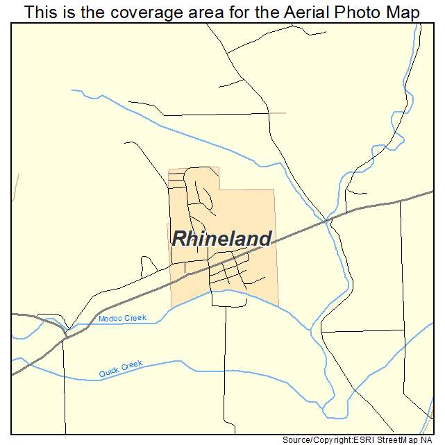 Rhineland, MO location map 