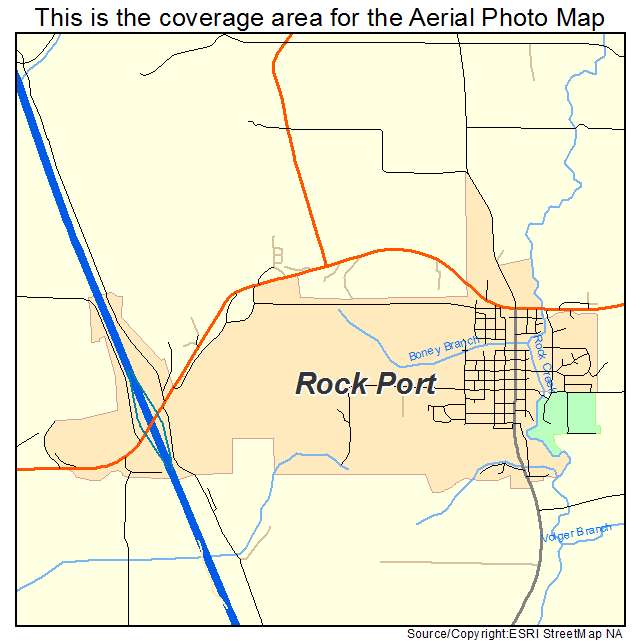 Rock Port, MO location map 