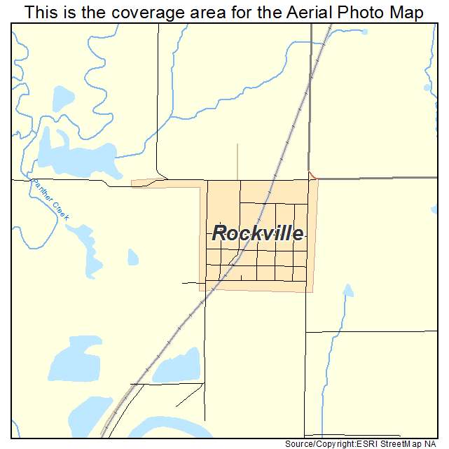 Rockville, MO location map 