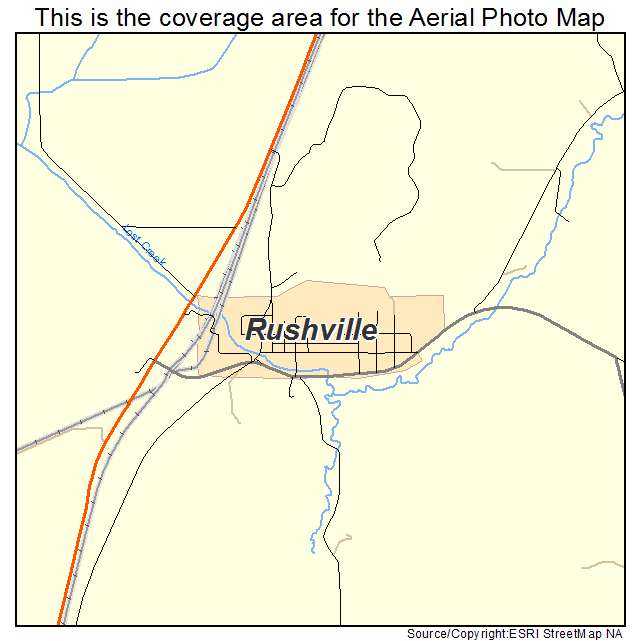 Rushville, MO location map 