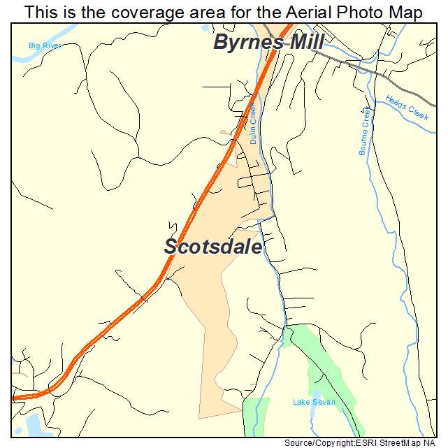 Scotsdale, MO location map 