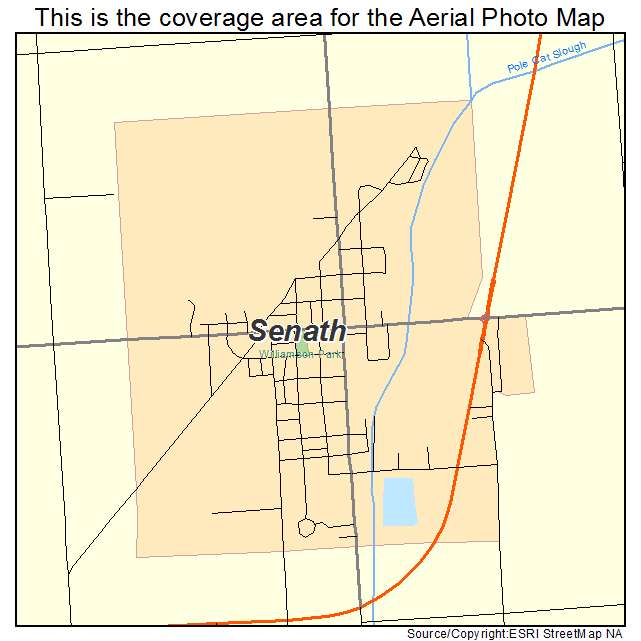 Senath, MO location map 