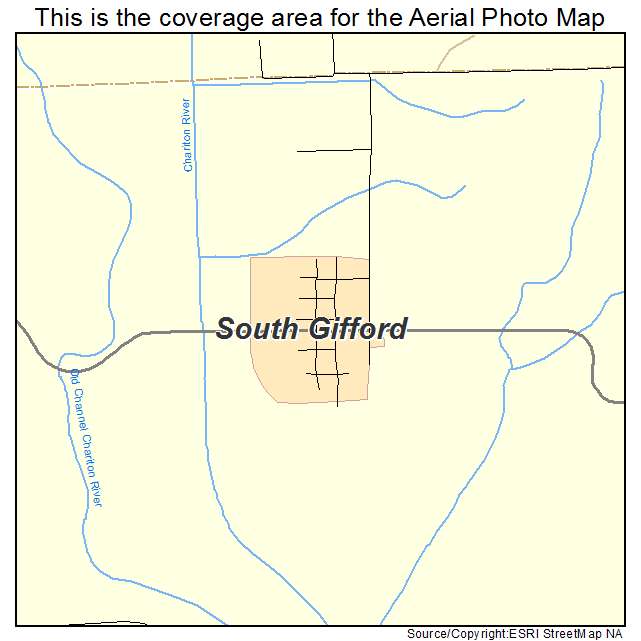 South Gifford, MO location map 