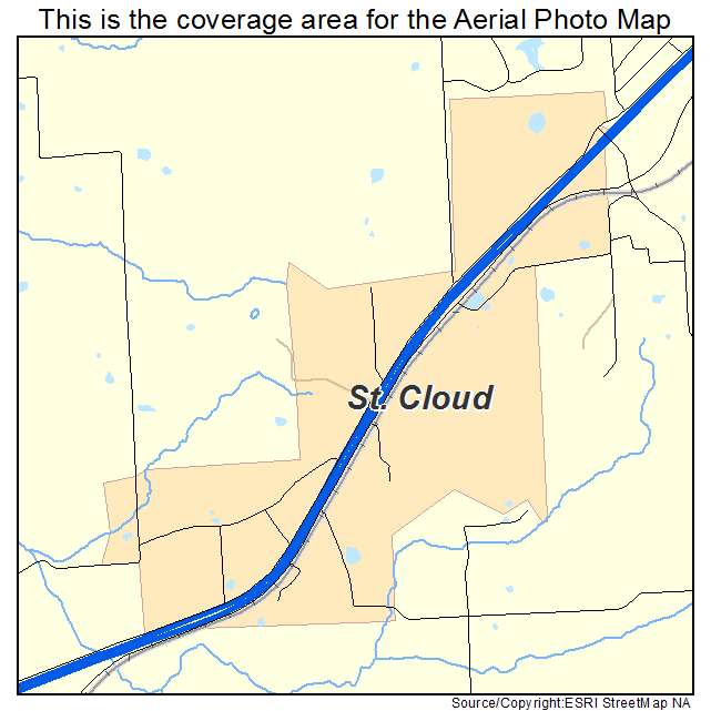 St Cloud, MO location map 