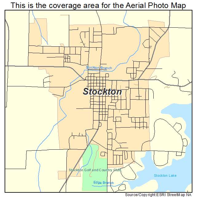 Stockton, MO location map 