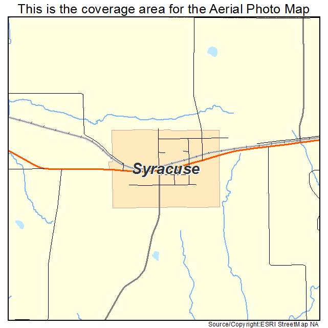 Syracuse, MO location map 