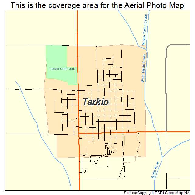 Tarkio, MO location map 