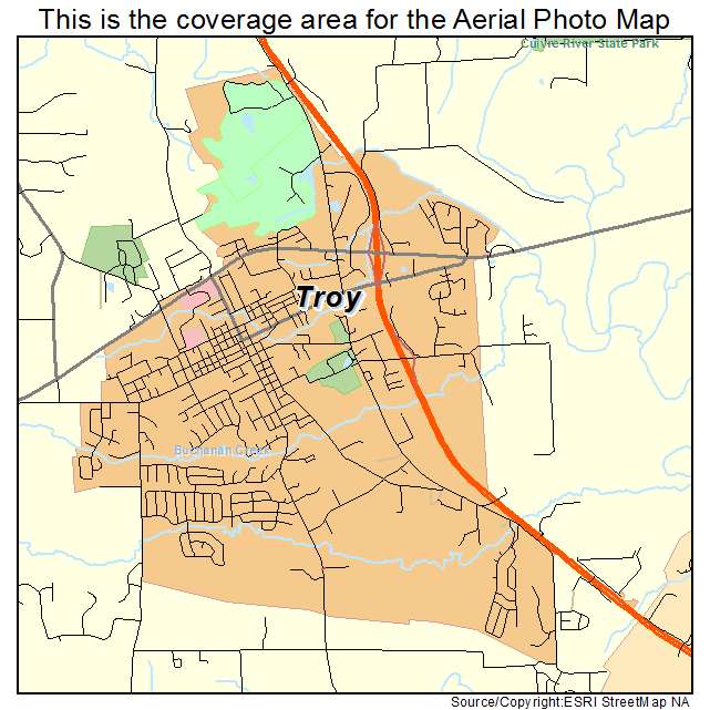 Troy, MO location map 