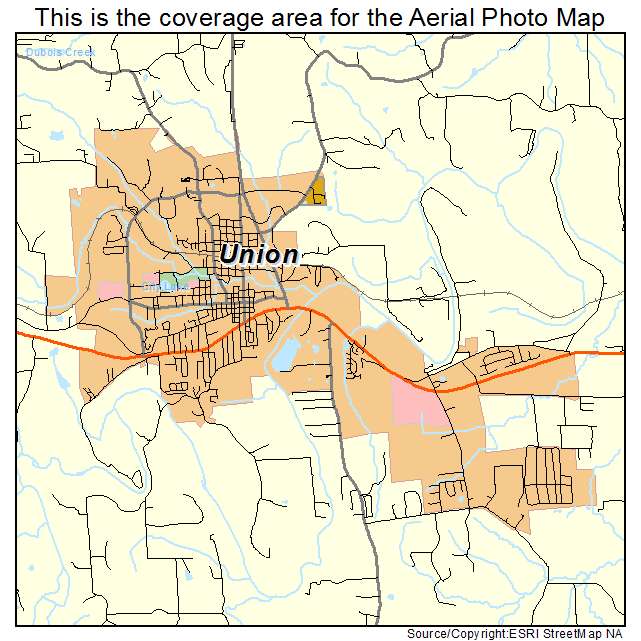 Union, MO location map 