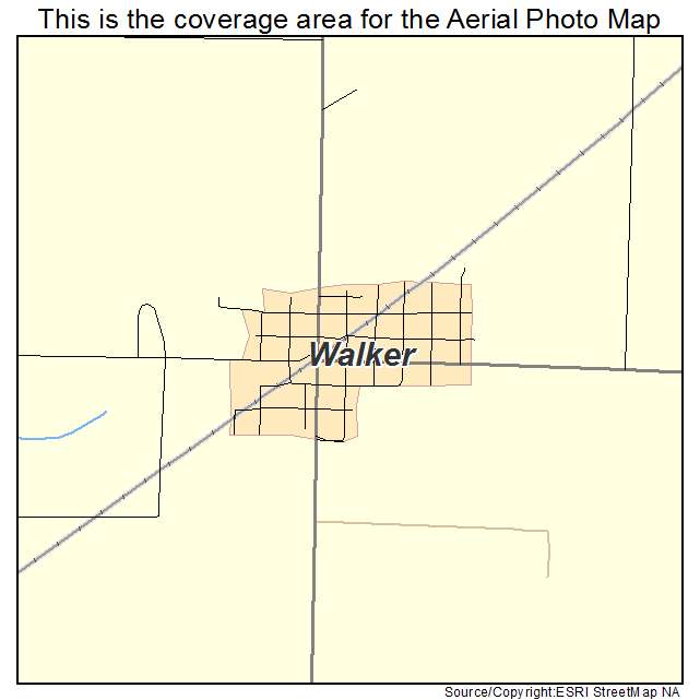 Walker, MO location map 
