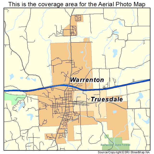 Warrenton, MO location map 