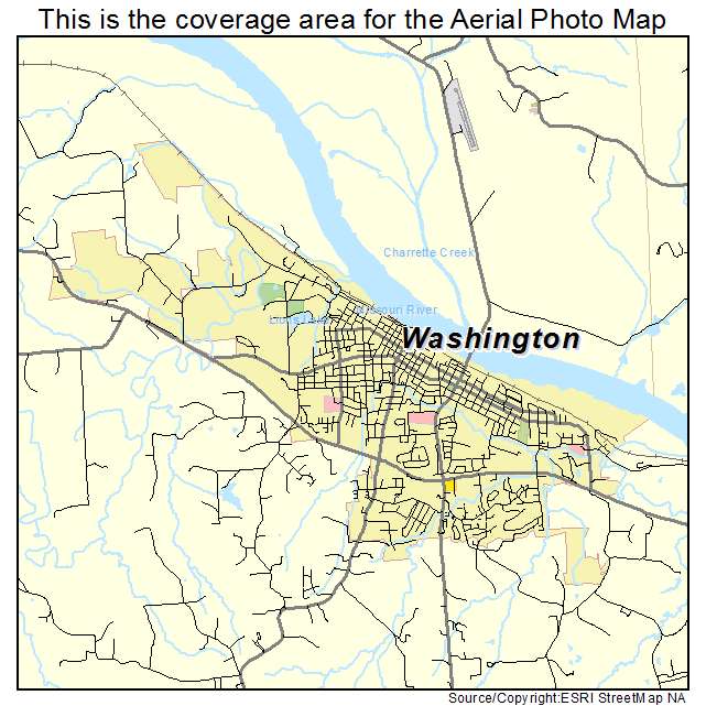 Washington, MO location map 
