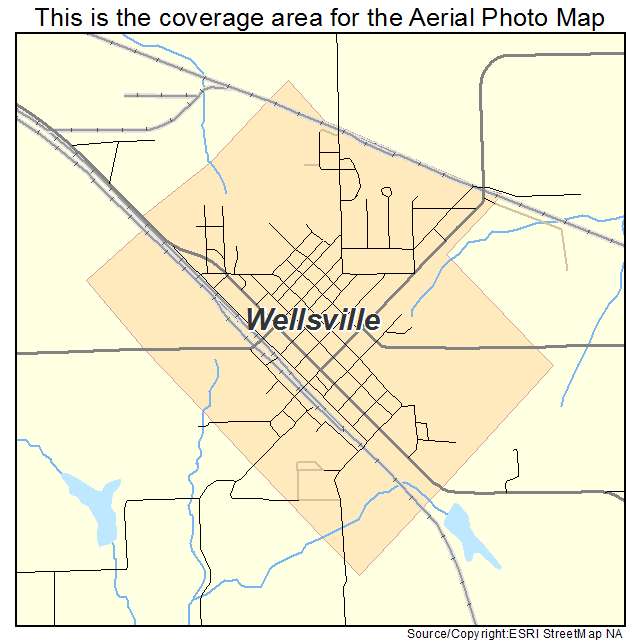 Wellsville, MO location map 