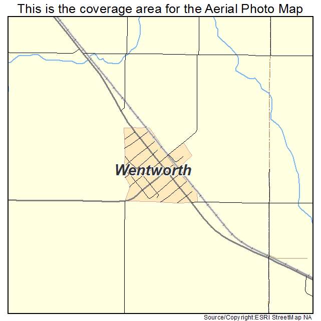 Wentworth, MO location map 