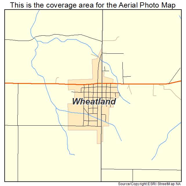 Wheatland, MO location map 