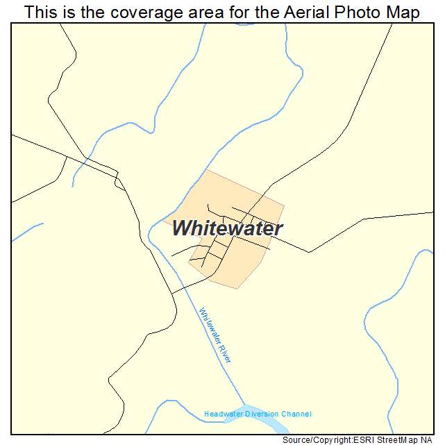 Whitewater, MO location map 