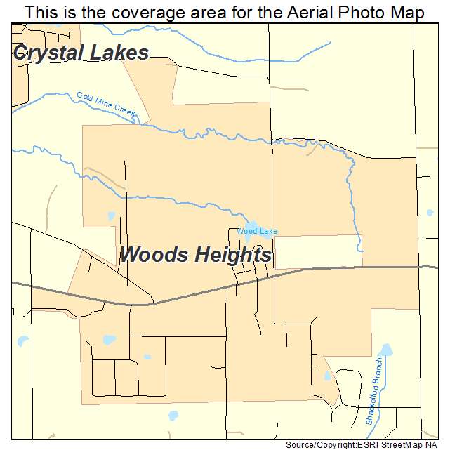 Woods Heights, MO location map 