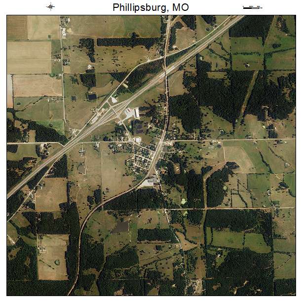 Phillipsburg, MO air photo map
