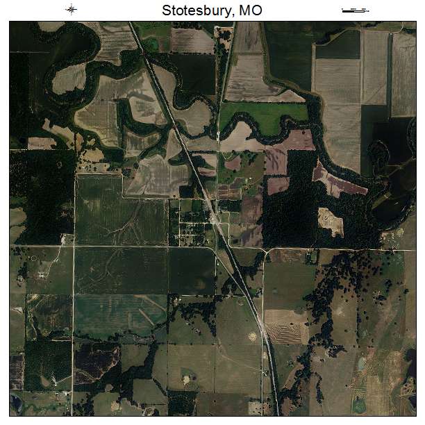 Stotesbury, MO air photo map