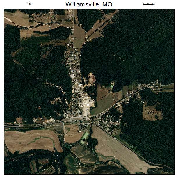 Williamsville, MO air photo map