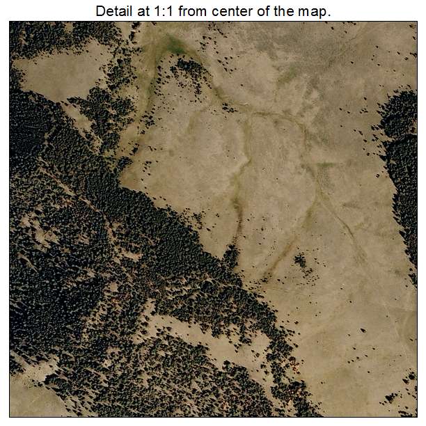 Avon, Montana aerial imagery detail