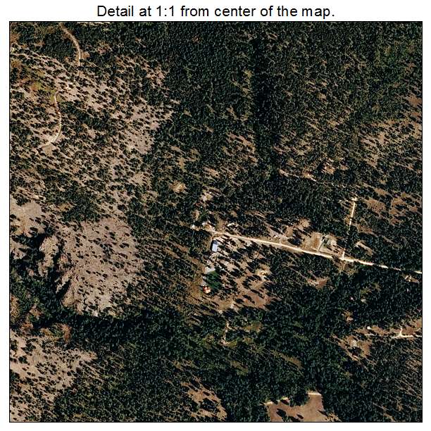 Florence, Montana aerial imagery detail