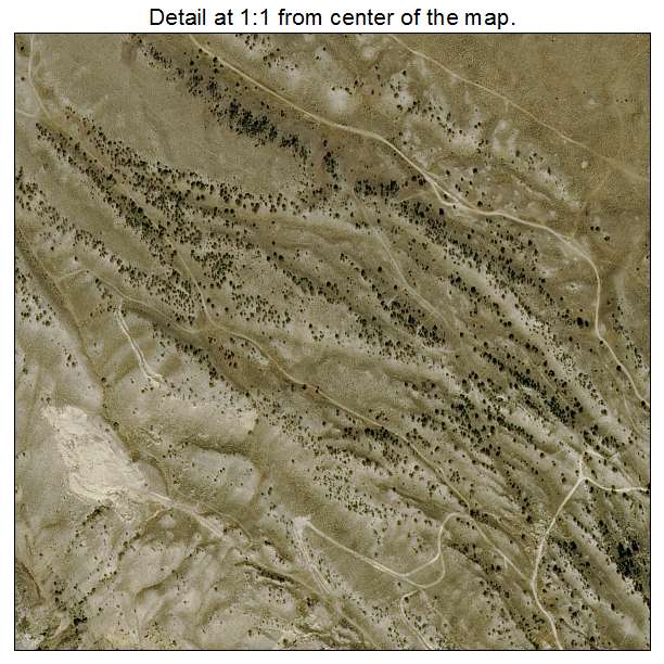 Gardiner, Montana aerial imagery detail