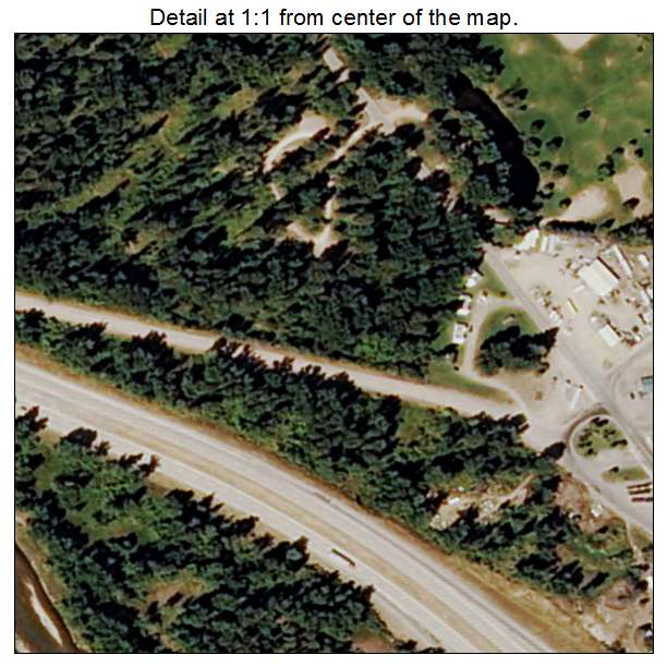 St Regis, Montana aerial imagery detail