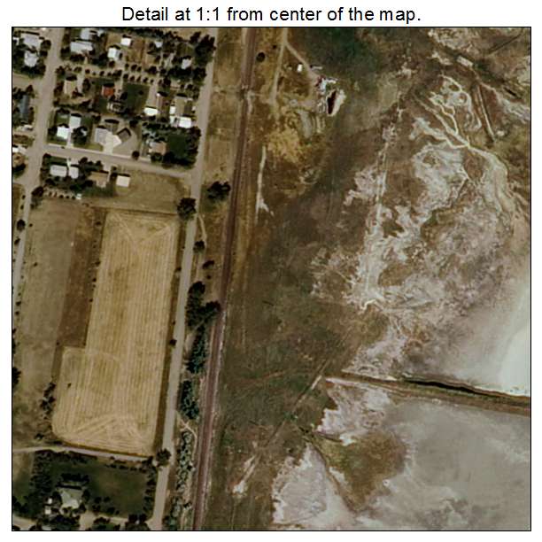 Sunburst, Montana aerial imagery detail
