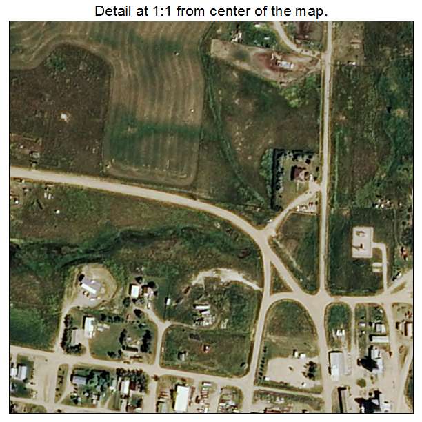 Winifred, Montana aerial imagery detail