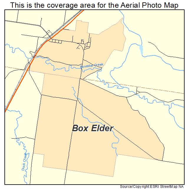 Box Elder, MT location map 