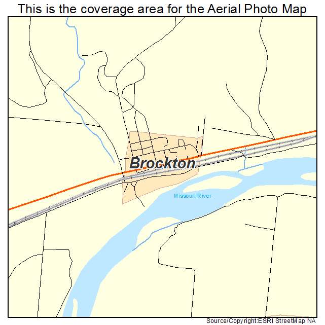 Brockton, MT location map 