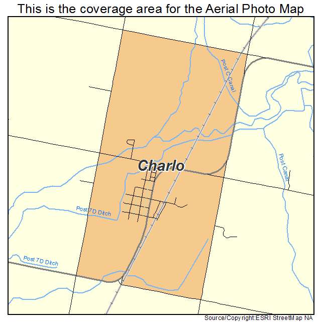 Charlo, MT location map 